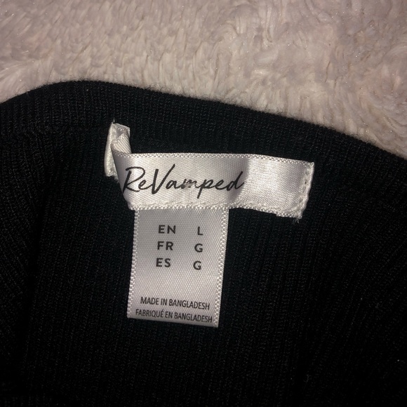 3 for 20‼️ Revamped black ribbed tube top L - Picture 4 of 4